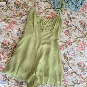 NWT Green urban outfitters flowy romper